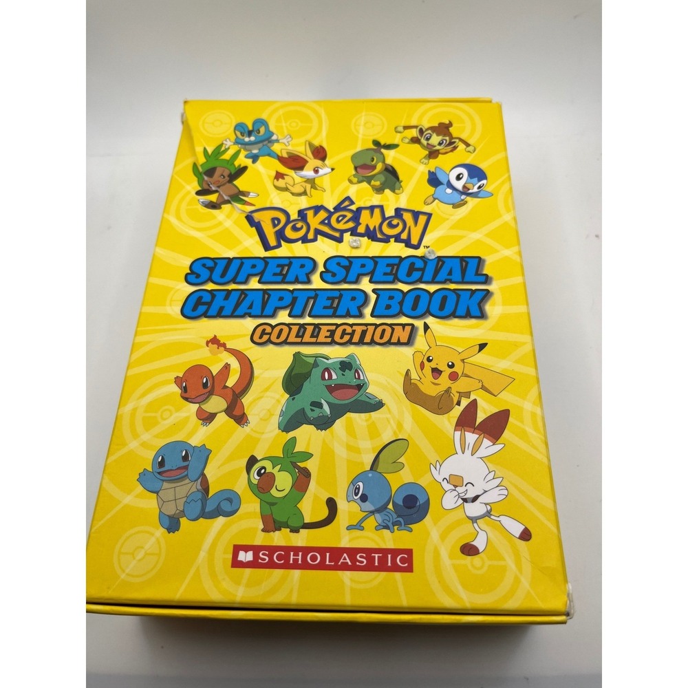 Pokemon Super Special Chapter Book Collection Scholastic 4‎ Flip Books